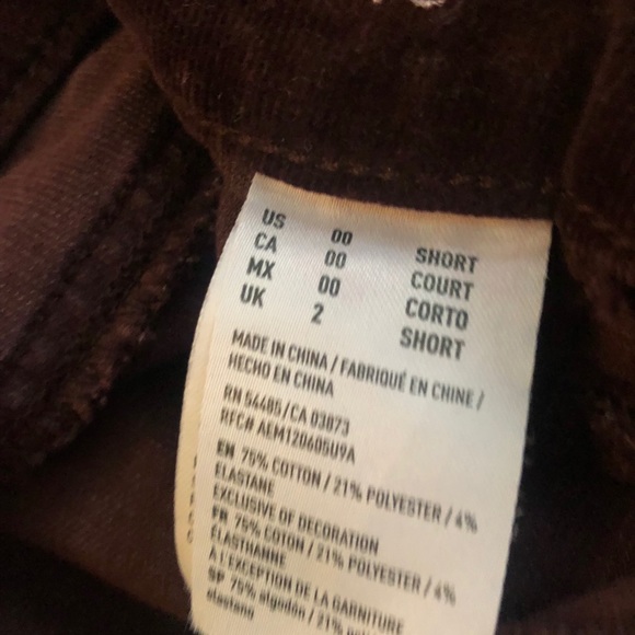 Deep burgundy American Eagle Jeans - Picture 4 of 4